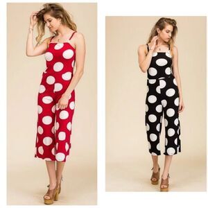 Polka Dot Jumpsuit